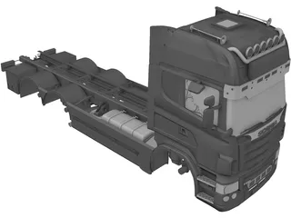 Scania R560 3D Model preview
