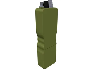 Military Radio 3D Model preview