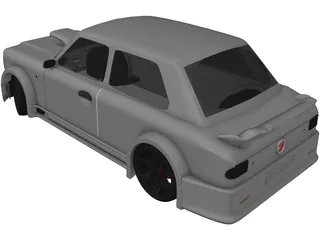 Zastava 101 Turbo 3D Model preview