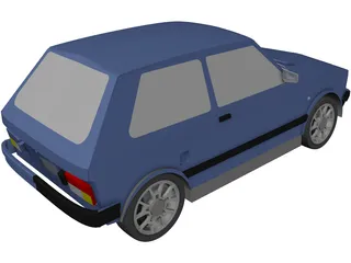 Yugo 1.4 3D Model preview