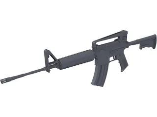 Colt M4A1 Carbine 3D Model preview