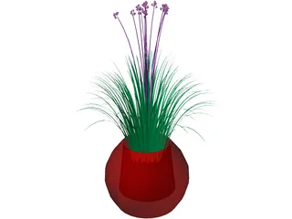 Plant Flower 3D Model preview