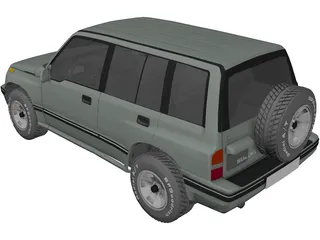 Suzuki Vitara 5-doors (1990) 3D Model preview