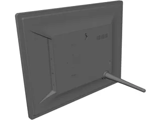 Digital Photo Frame 8 Inch 3D Model preview