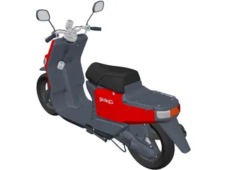 Scooter 3D Model preview