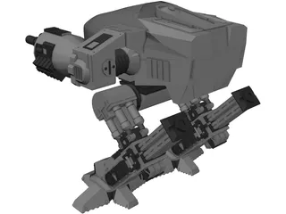 Robocop 3D Model preview