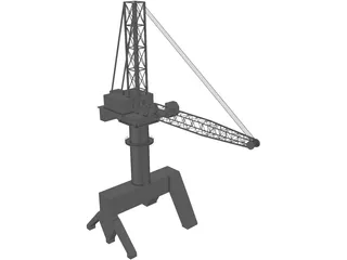 TTC Crane 3D Model preview