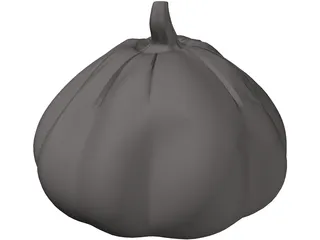 Pumpkin 3D Model preview