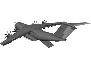 Airbus A400M Atlas 3D Model preview