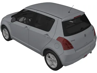 Suzuki Swift 3D Model preview