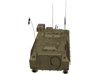 Tank Pakistan Talha 3D Model preview
