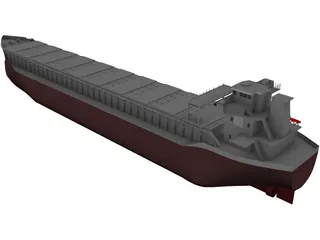 Motor Vessel Storoe 3D Model preview