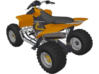 KTM Quad 3D Model preview