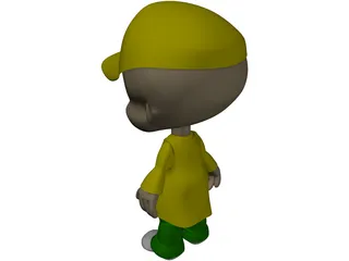 Doll 3D Model preview