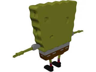 Sponge Bob Squarepants 3D Model preview