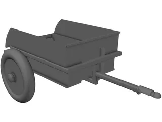 Buggy for Children Electric ATV 3D Model preview