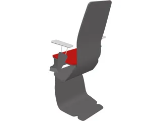 Tietz Modern Chair 3D Model preview