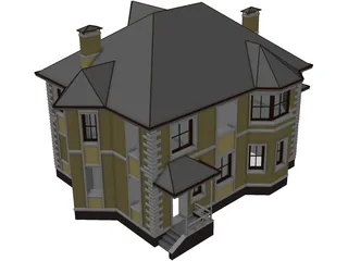 House 3D Model preview