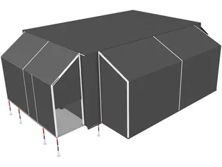 Trailer Stage 3D Model preview