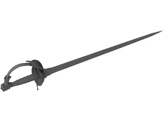 Sword 3D Model preview