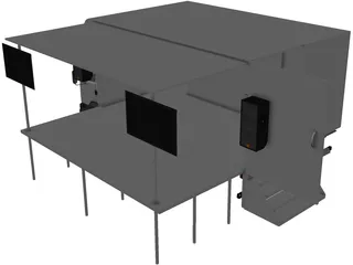 Isuzu Gig Rig 3D Model preview