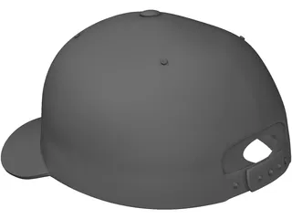 Baseball Cap 3D Model preview