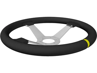 Sparco Steering Wheel 3D Model preview
