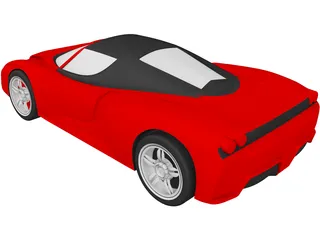 Ferrari Enzo 3D Model preview