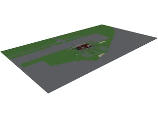 Airport 3D Model preview