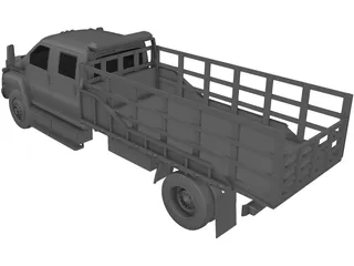 GMC Topkick C8500 (2003) 3D Model preview