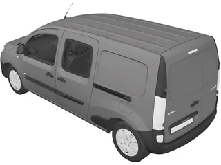Mercedes-Benz Citan Dualiner 109 CDI (2012) 3D Model preview