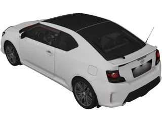 Scion tC (2014) 3D Model preview
