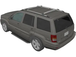 Jeep Grand Cherokee 3D Model preview
