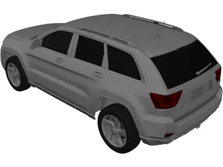 Jeep Grand Cherokee 3D Model preview