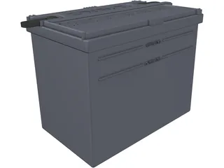 Battery 3D Model preview