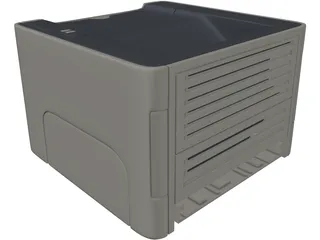 HP Laset Jet 1320 Printer 3D Model preview