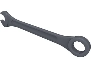 Spanner 3D Model preview
