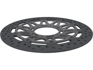 Honda CBR929/954RR Brake Disk 3D Model preview
