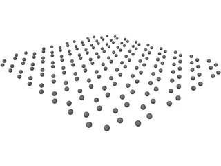 Graphene Layer 3D Model preview
