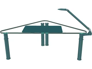 Table 3D Model preview