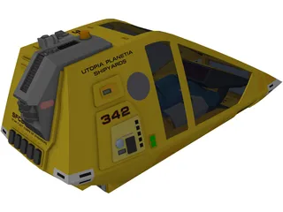 Star Trek Workbee 3D Model preview