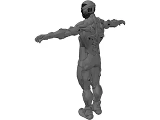 Nanosuit Crysis Traje 3D Model preview