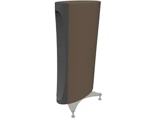 Speaker High End 3D Model preview