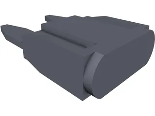 Micro Blade Fuse 3D Model preview