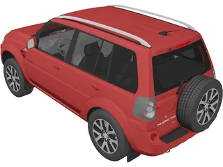Mitsubishi Pajero 4x4 3D Model preview