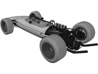 Lotus F1 3D Model preview