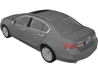 Honda Accord Sedan 3D Model preview