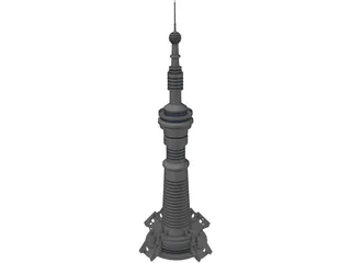 Skyscraper 3D Model preview
