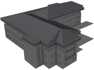 Building Office 3D Model preview