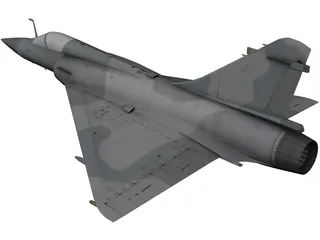 Dassault Mirage 2000 3D Model preview